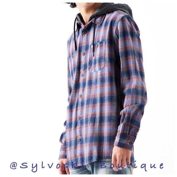🔥 Quiksilver Old Loggers Flannel Shirt NWT - Picture 5 of 7
